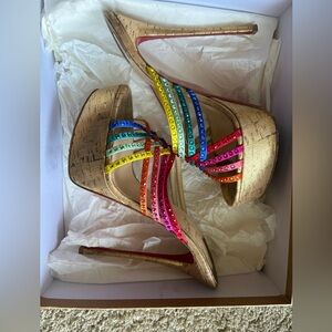 Rare Christian Louboutin Platform Sandals